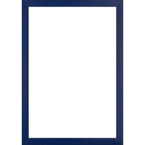 Walther cornice in legno Barcellona 10x10 cm blu vetro trasparente