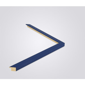 Cornice Walther in legno Barcellona 21x29,7 cm vetro blu trasparente