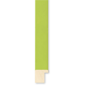 Walther cornice in legno Barcellona 13x13 cm verde vetro trasparente