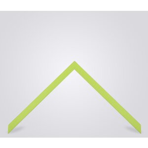 Telaio in legno Walther Barcellona 30,5x91,5 cm verde vetro trasparente