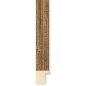 Telaio in legno Walther Barcelona 70x100 cm vetro trasparente oro