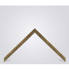 Walther Cornice in legno Oviedo 25x70 cm oro vetro trasparente