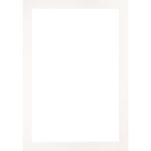 Walther Telaio in legno Tarassa 25x80 cm bianco vetro chiaro