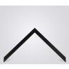 Walther cornice in legno Tarassa 18x32 cm nero vetro trasparente