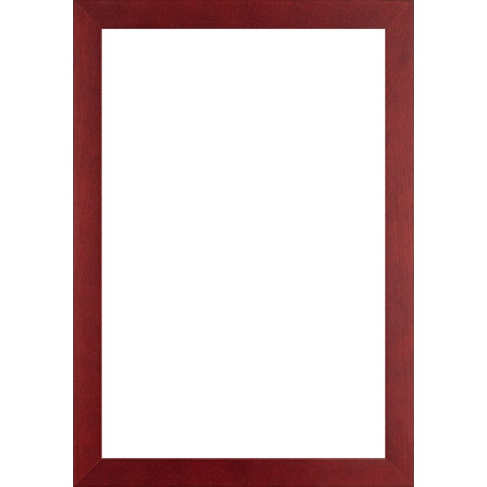 Walther cornice in legno Madrid 50x70 cm rosso vino vetro trasparente