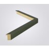 Cornice Walther in legno Madrid 20x25 cm vetro verde trasparente