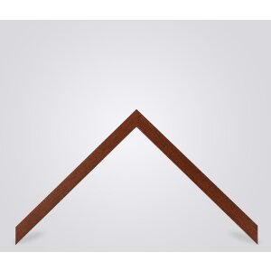 Walther Cornice in legno Madrid 42x59,4 cm marrone vetro trasparente