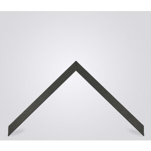 Walther Cornice in legno Madrid 18x27 cm grigio scuro vetro trasparente