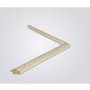 Walther cornice barocca in legno alce bianco 10x10 cm vetro trasparente