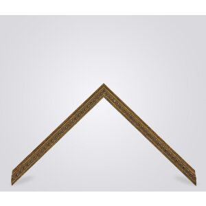 Walther Cornice barocca in legno Elks gold 42x59,4 cm vetro trasparente