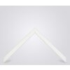 Walther cornice in legno Bilbao con bordo argentato 30x45 cm vetro bianco trasparente