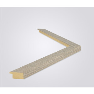 Walther Cornice in legno Rovere Cordoba Struttura Crema 30x40 cm Vetro trasparente