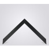 Walther cornice in legno struttura rovere Cordoba nero 10x15 cm vetro trasparente