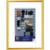 Cornice in plastica Napoli 10x15 cm oro