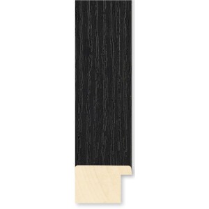 Walther cornice in legno struttura in rovere Cordoba nero 20x25 cm vetro trasparente