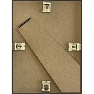 Cornice in plastica Napoli 10x15 cm nero