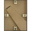 Cornice in plastica Napoli 10x15 cm in acciaio
