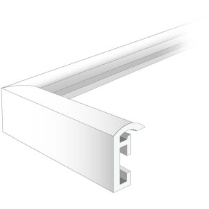Henzo Cornice in plastica Napoli 13x18 cm blu