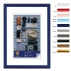Henzo Cornice in plastica Napoli 13x18 cm blu