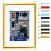 Cornice in plastica Napoli 13x18 cm oro