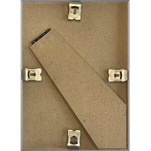 Cornice in plastica Napoli 13x18 cm argento