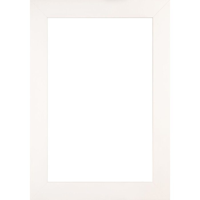 Walther cornice in legno Jerez bianco 25x35 cm vetro trasparente