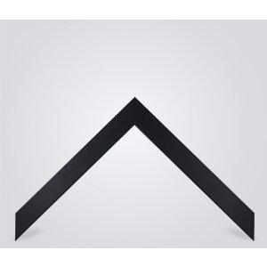 Walther cornice in legno Jerez nero 14,8x21 cm vetro trasparente