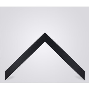 Walther Cornice in legno Jerez nero 28x35 cm vetro trasparente