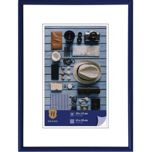 Cornice in plastica Napoli 15x20 cm blu