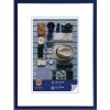 Cornice in plastica Napoli 15x20 cm blu