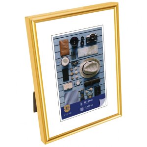 Cornice in plastica Napoli 15x20 cm oro