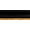 Walther Cornice in legno Vigo 42x59,4 cm nero con bordo argento vetro trasparente