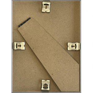 Henzo Cornice in plastica Napoli 15x20 cm argento