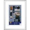 Henzo Cornice in plastica Napoli 15x20 cm argento