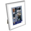 Henzo Cornice in plastica Napoli 15x20 cm argento