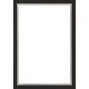 Walther Cornice in legno Gijon nero 42x59,4 cm vetro trasparente