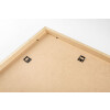 Telaio in legno Walther Gijon nero 60x60 cm vetro trasparente