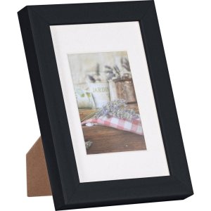 Cornice in legno nero 10x15 Jardin di Henzo