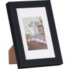 Cornice in legno nero 10x15 Jardin di Henzo