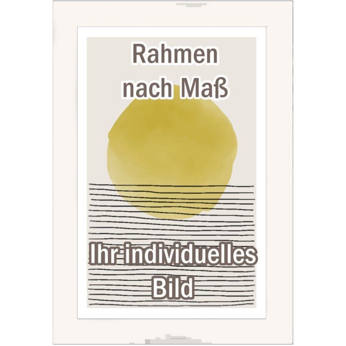 Walther Cornice in legno Sabadell 45x60 cm vetro bianco trasparente