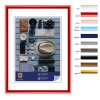 Cornice in plastica Napoli 18x24 cm rosso