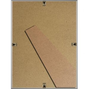 Cornice in plastica Napoli 18x24 cm argento