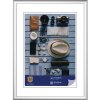 Cornice in plastica Napoli 18x24 cm argento