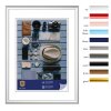 Cornice in plastica Napoli 18x24 cm argento