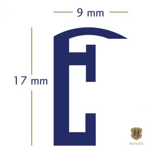 Henzo Cornice di plastica Napoli 20x30 cm blu