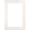 Walther cornice in legno Getafe bianco 10x15 cm vetro trasparente