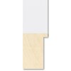 Walther cornice in legno Getafe bianco 10x15 cm vetro trasparente