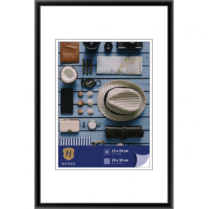 Henzo cornice in plastica Napoli 20x30 cm nero