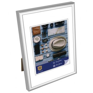 Cornice in plastica Napoli 20x30 cm argento