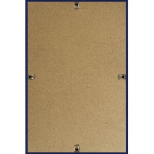 Henzo cornice in plastica Napoli 21x30 cm blu cornice per documenti DIN A4